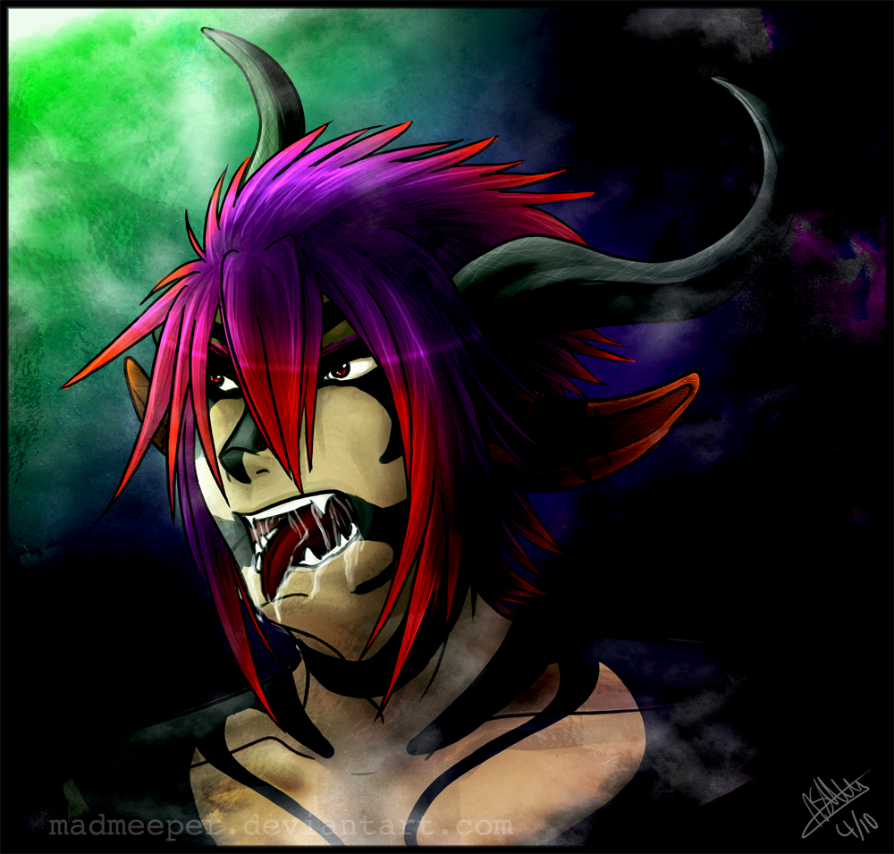Raven Rage Form Rage Form by MadMeeper on DeviantArt