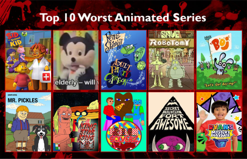 My Top 10 Animated Series From Now On by GreenBall360 on DeviantArt