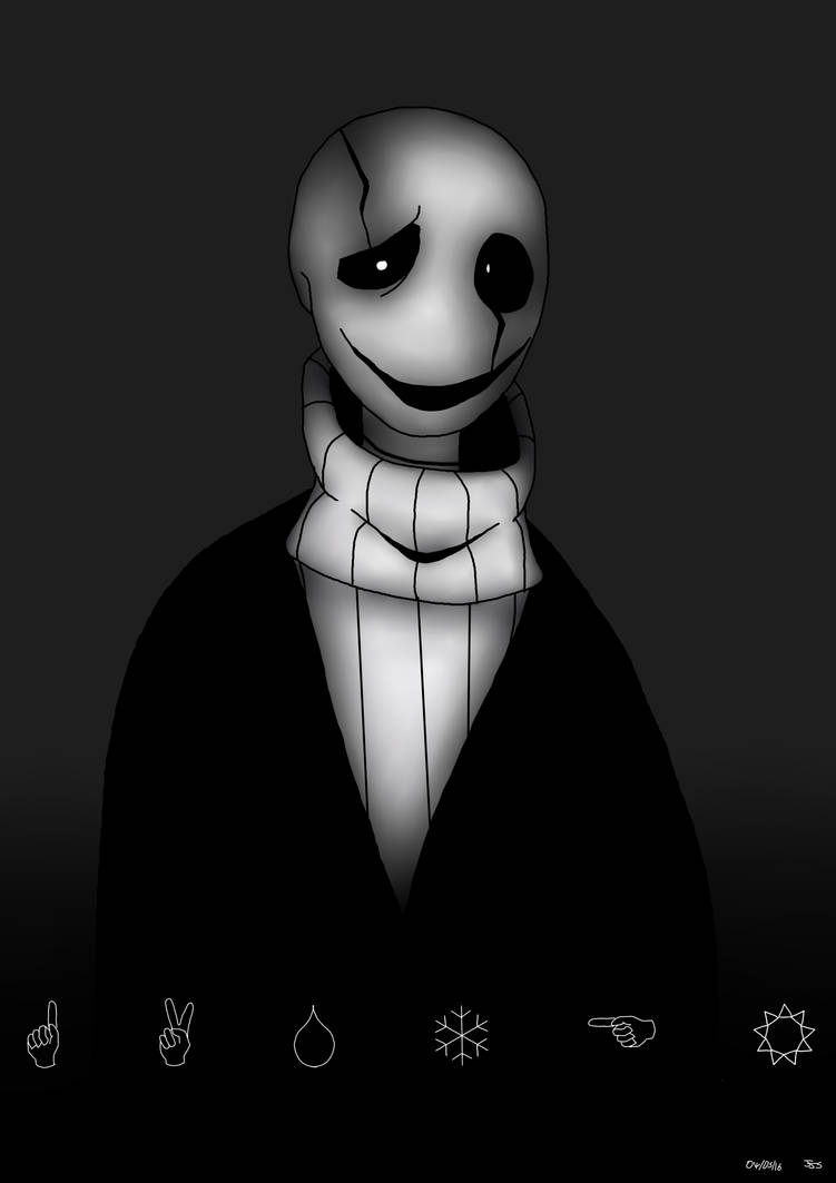 Gaster Simple Gaster by sharp-sketches on DeviantArt