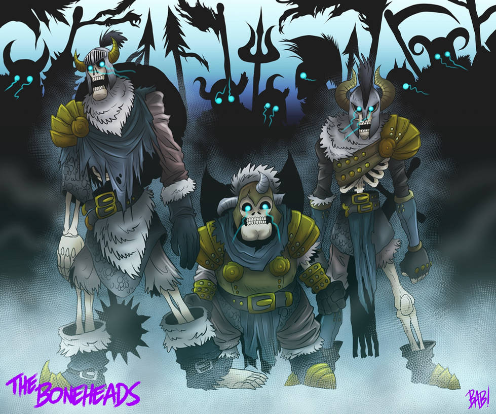 Boneheads by bearsafterbunnies by Dethmetal on DeviantArt