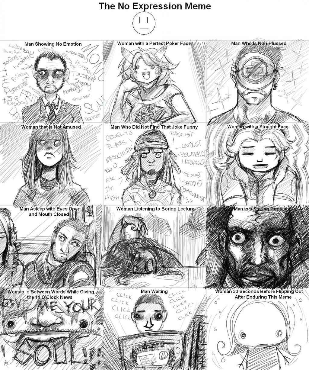 Expressionless meme by rashek on DeviantArt