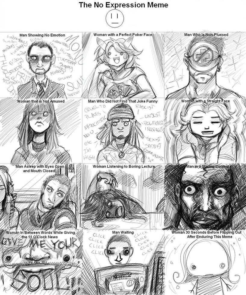 Expressionless meme by rashek on DeviantArt