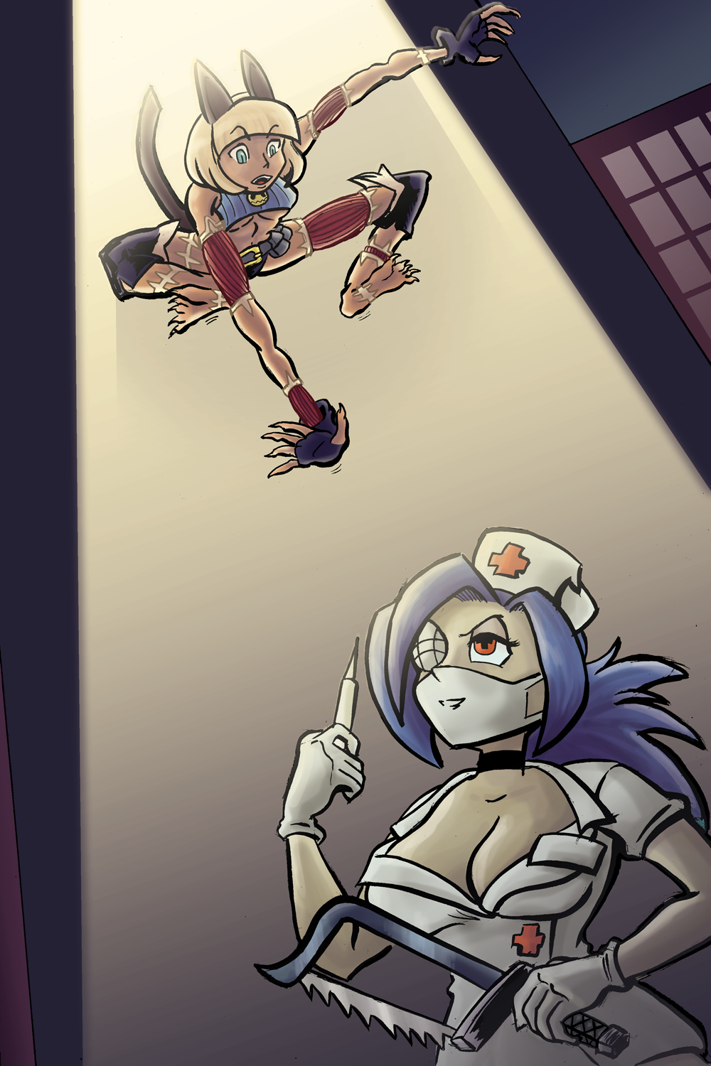 skullgirls cover art