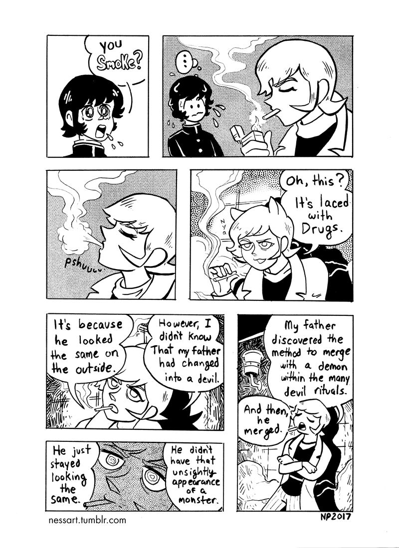 devilman manga redraw by nessperez on DeviantArt