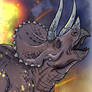 Draw6JP - Triceratops