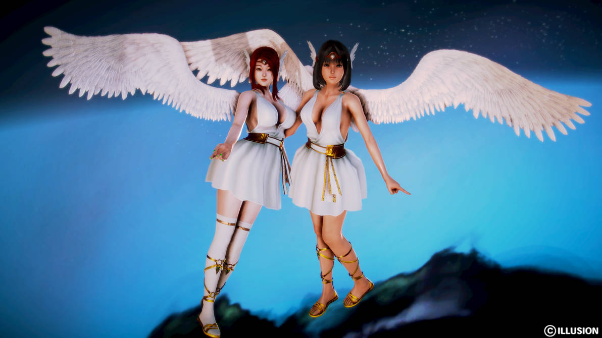 Angels - Aihana and  Imsinelle