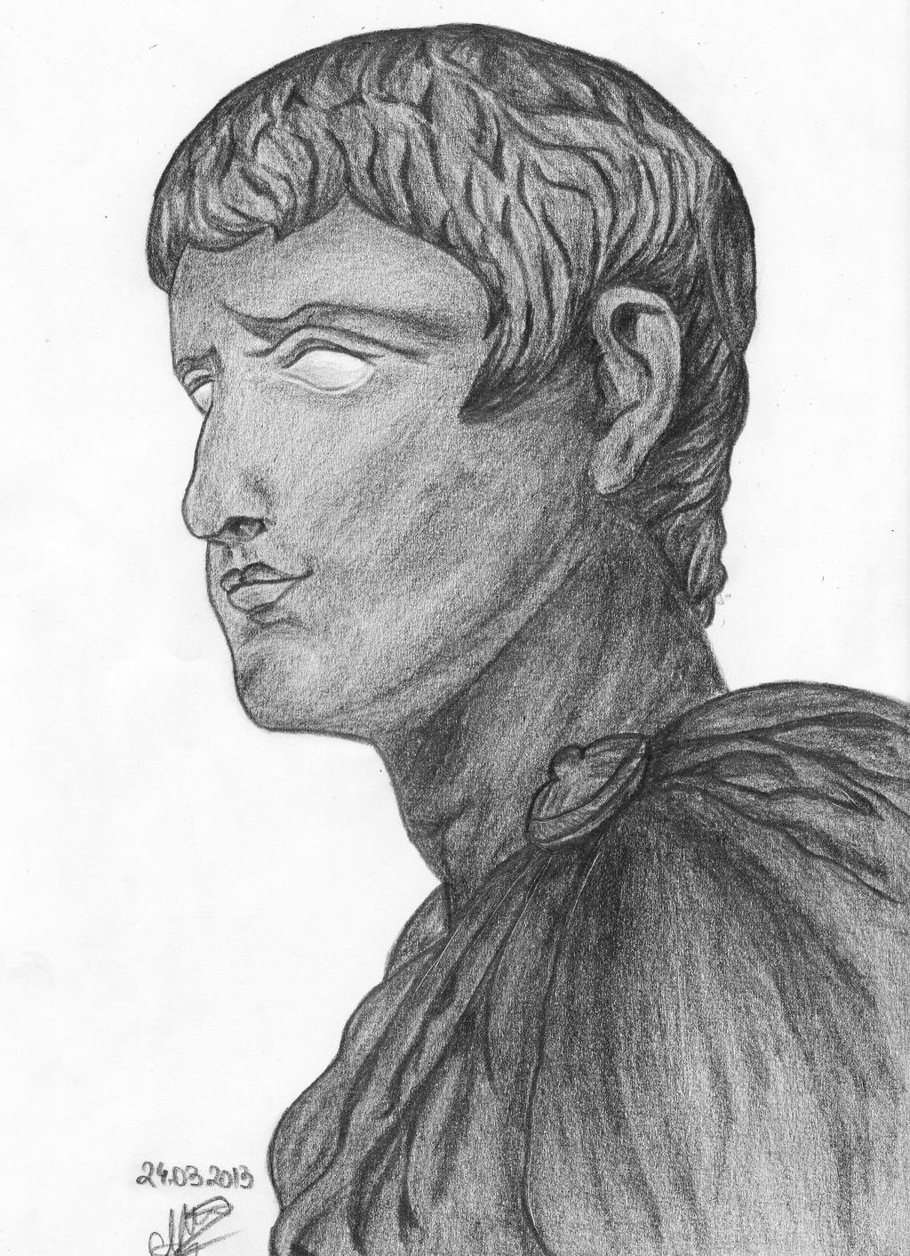 Roman Emperor Robe Drawing Roman Emperor by VerdandiSkuld on DeviantArt
