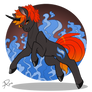 MLP OC: Azure Flame