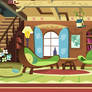 PWS: Fluttershy's Cottage- First Floor Interior