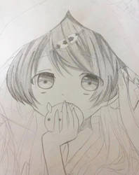 girl anime drawing