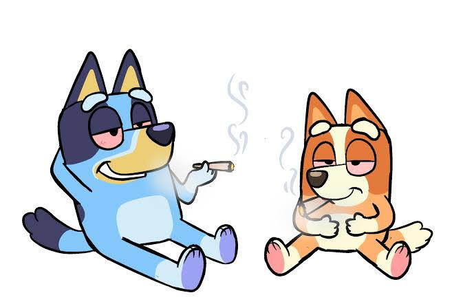 Ammmm Ammmm bluey y bingo viendo por las nueves mmm XP by Thomasbluey on ...