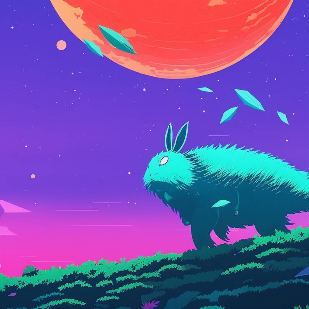 Monster rabbit from space by ZemosAi on DeviantArt
