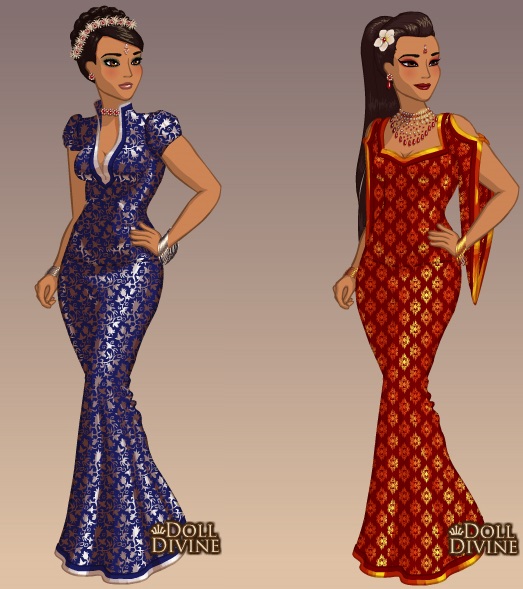 Padma and Parvati Yule Ball by frenchpixie7 on DeviantArt