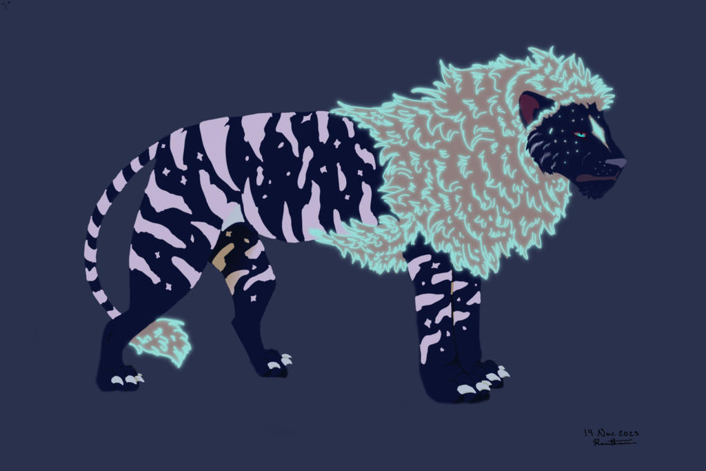 Nov Lion lion Design 19 Nov. 2023 by Myling19 on DeviantArt