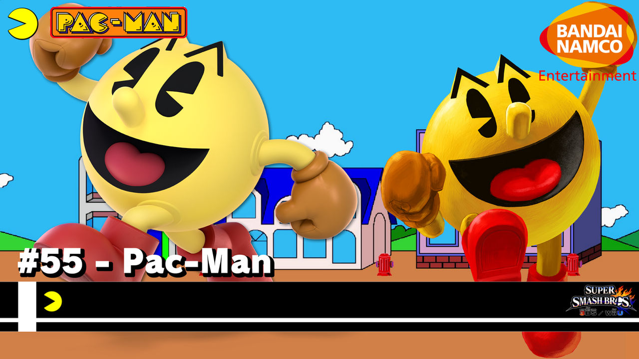 Smash Ultimate Wallpaper #55 - Pac-Man by StickBreightley on DeviantArt