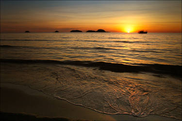 Sunset on the Gulf of Siam