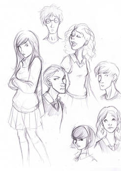 Harry Potter Sketch Dump