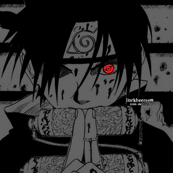 Pedro Rifane - Sasuke Icon Dark by Feinyzin on DeviantArt