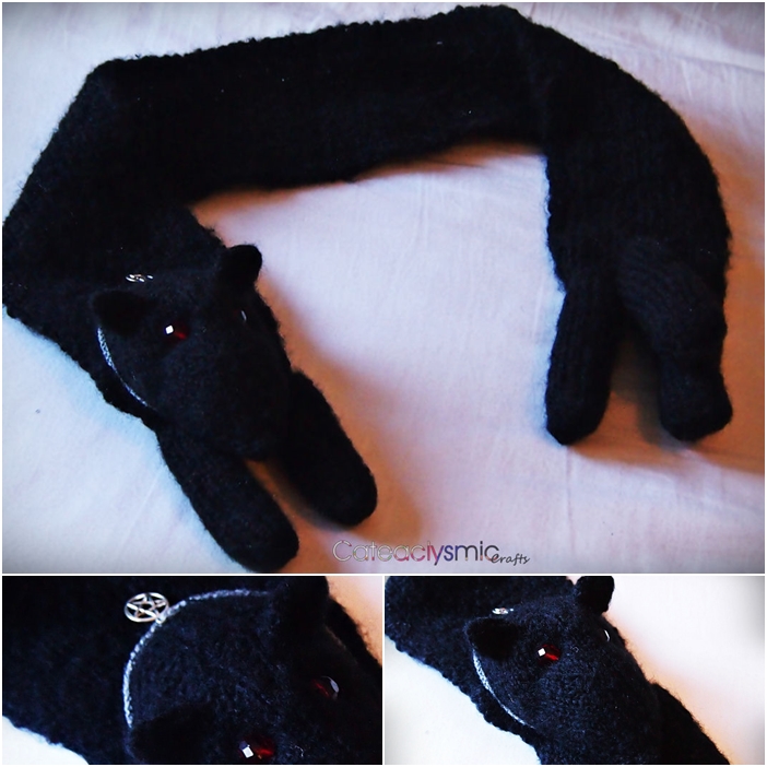 Halloween Hell Hound Scarf