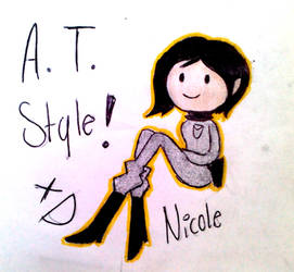 Nicole in Adventure Time!!