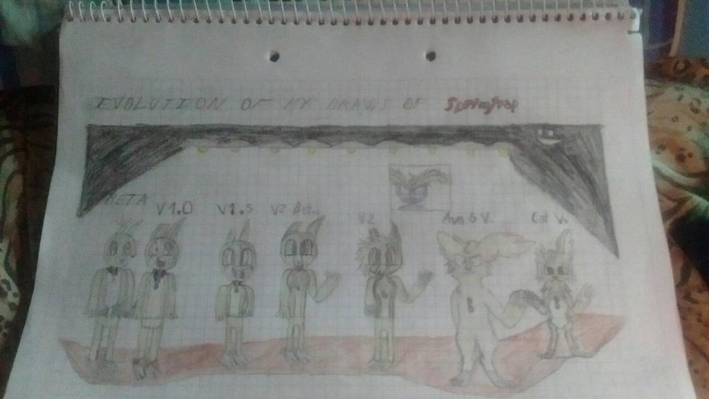 Evolution Spring Trap Deviantart evolution of my draws of Springtrap by speedtheanimatronic on DeviantArt
