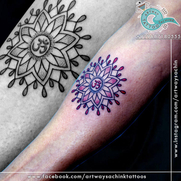 Om Mandala Tattoo by artwaysachinktattoos on DeviantArt