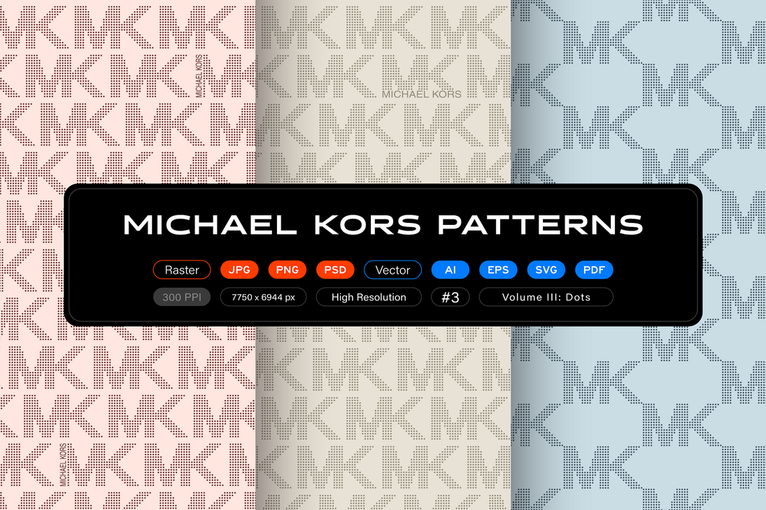 Michael Kors Patterns, Vol. 3: Dots by itsfarahbakhsh on DeviantArt