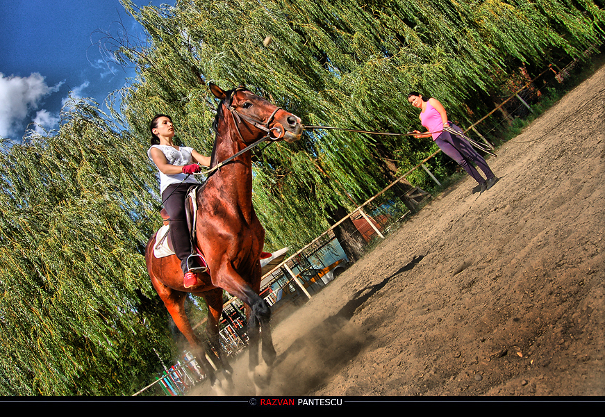 Riding practice