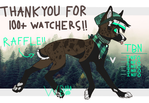 Runnin' Thru The Forest .:100+ Watchers Raffle!!:.