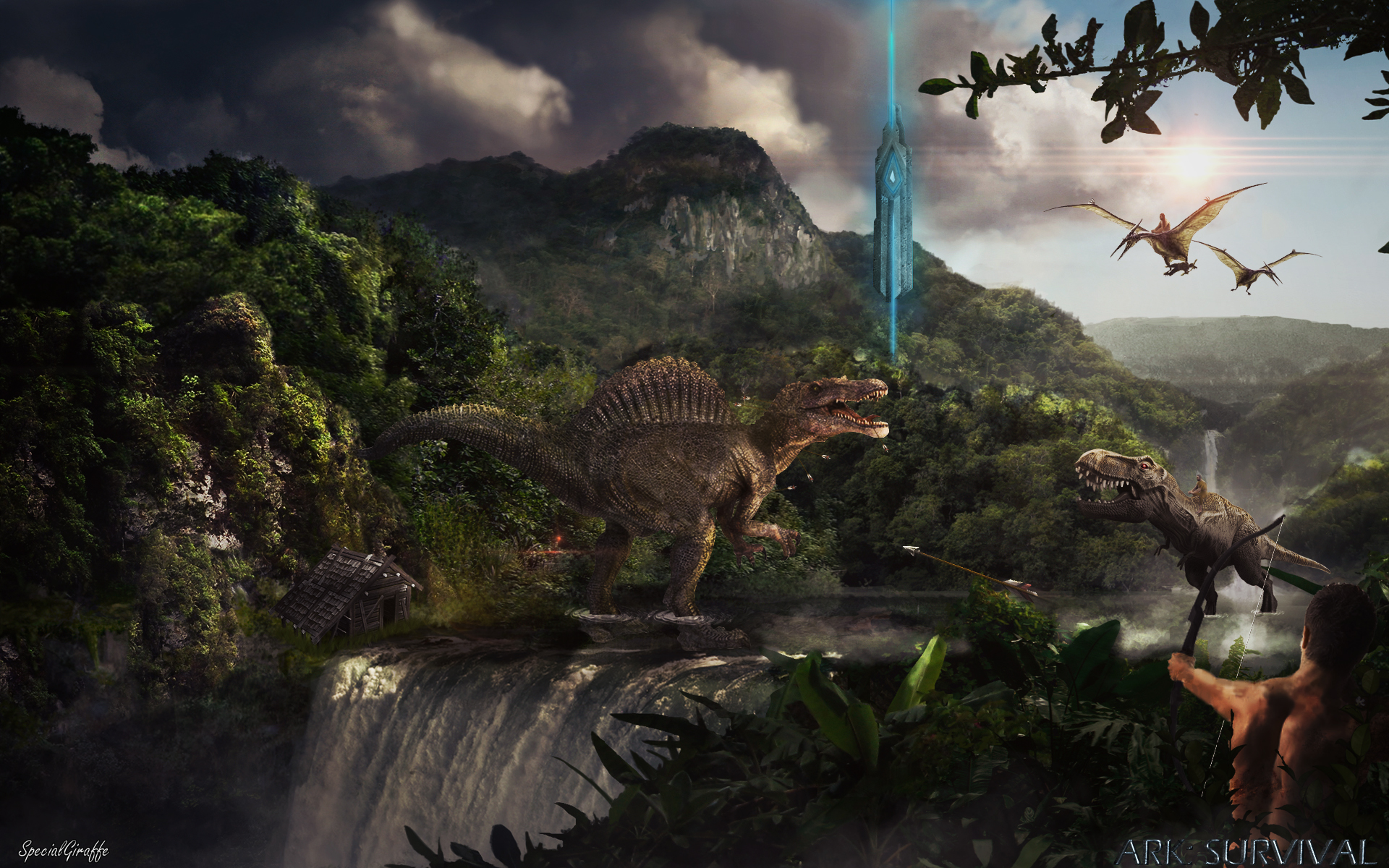 ARK Themed Photomanipulation