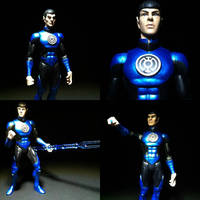 SPOCK BLUE LANTERN COLLAGE