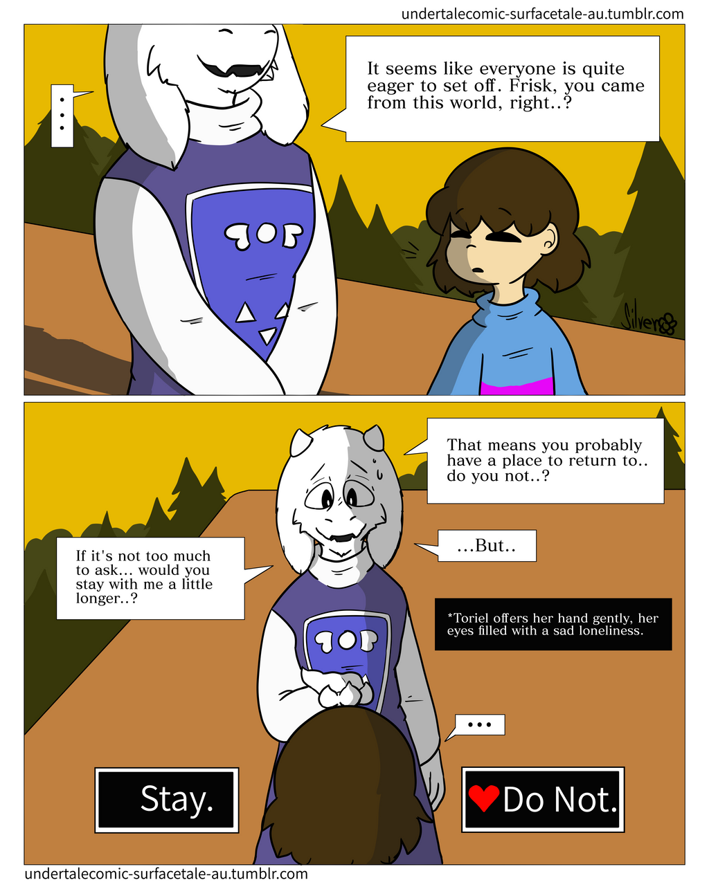 Undertale Comic Prologue Pg 7 By Silvertyrant98x On Deviantart Undertale Comic Prologue Pg 7 By Silvertyrant98x On Deviantart
