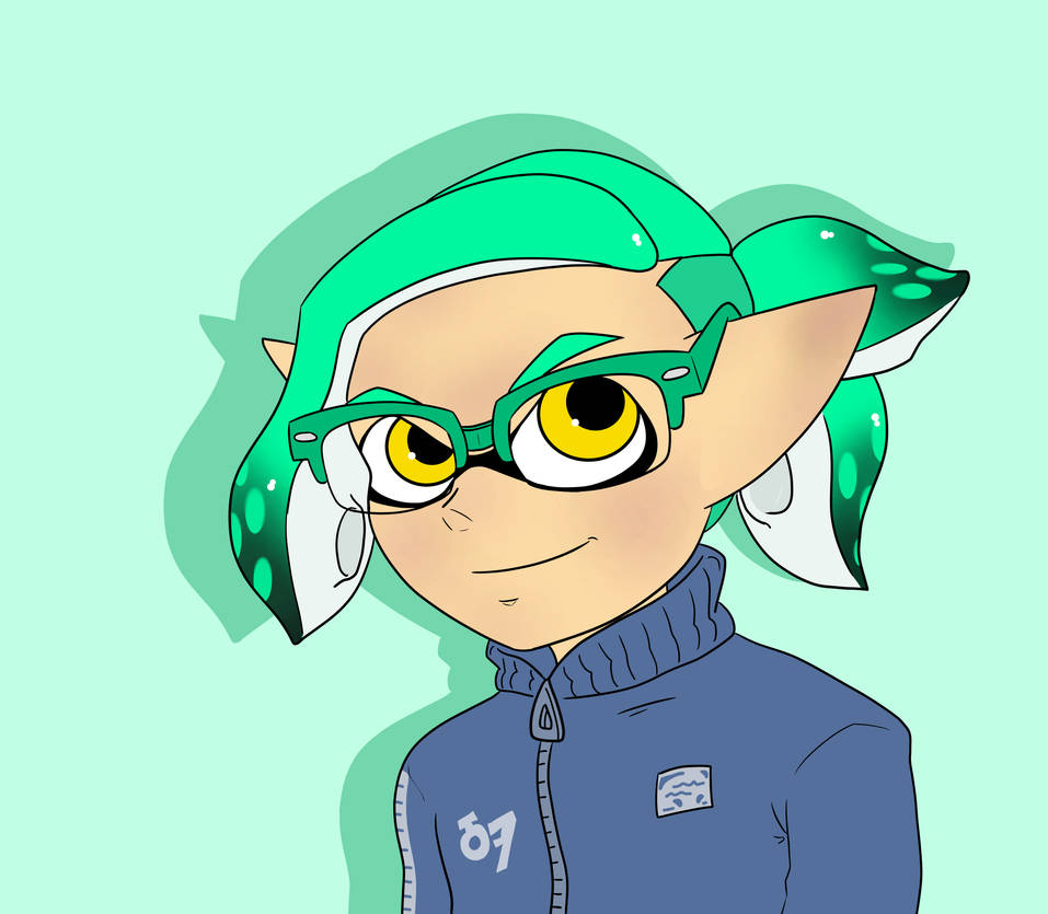 Splatoon Creating Inkling Splatoon Inkling Art (gift for friend) by SilverBlossomArtx on DeviantArt