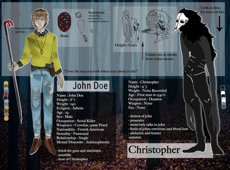 [CP OC] John Doe and Christopher