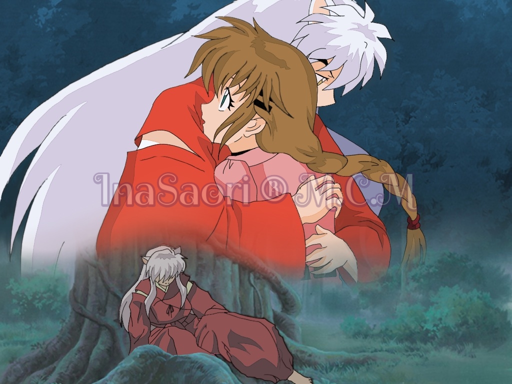 Inuyasha and Kagome First Kiss (Series) by ladyjade26 on DeviantArt