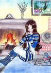 Cozy fire by Kastarnia