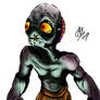 Oddworld Abe's drawing Color