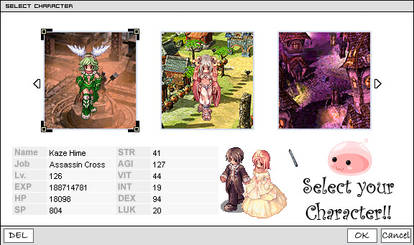 My Ragnarok Online chars