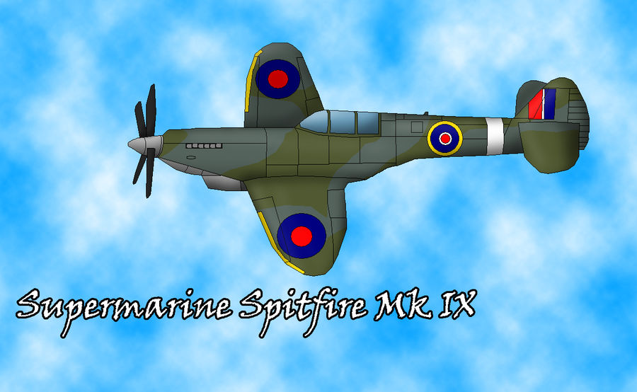Supermarine Spitfire Mk IX by sudro on DeviantArt