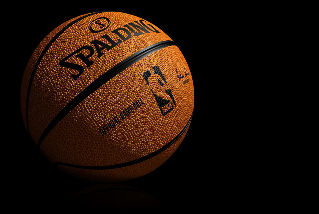 Spalding NBA official game ball