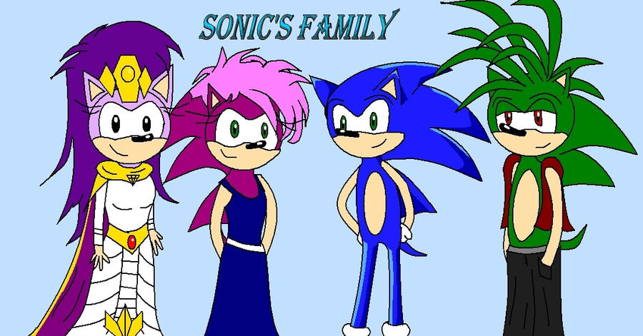 Sonic's Family Photo by JovialNightz on DeviantArt