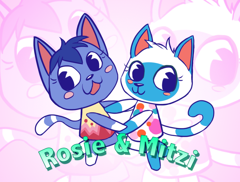 Animal Crossing Rosie and Mitzi by JovialNightz on DeviantArt Animal Crossing Rosie and Mitzi by JovialNightz on DeviantArt
