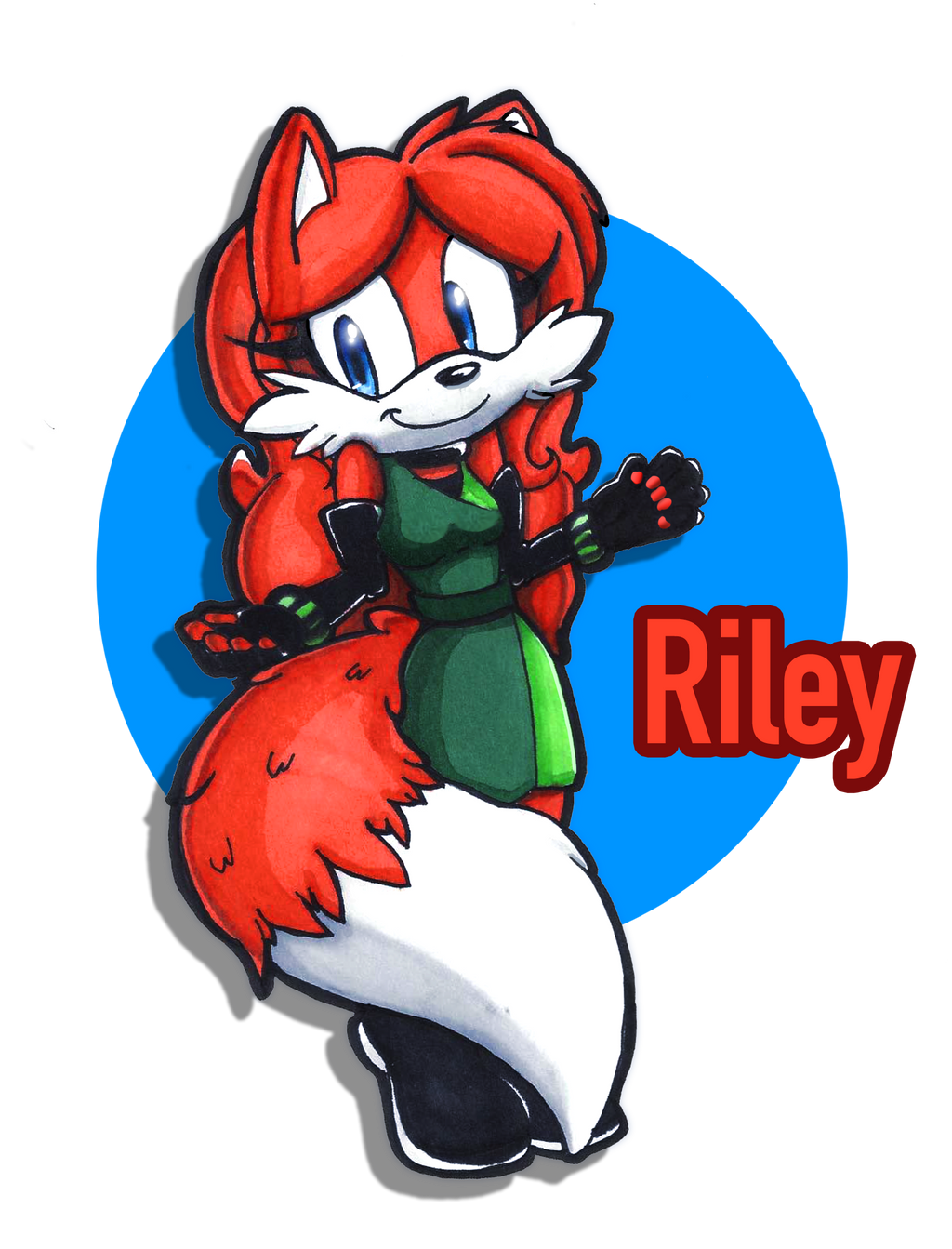CM: Riley the Fox by JovialNightz on DeviantArt
