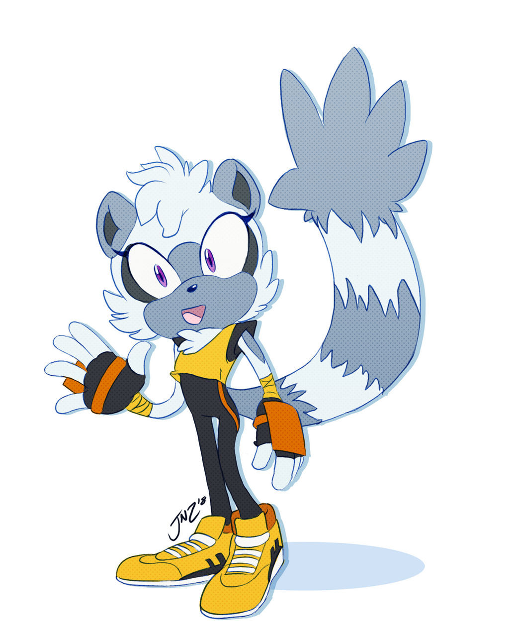 Tangle the Lemur by JovialNightz on DeviantArt
