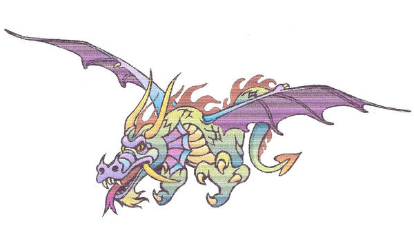 One Color Dragon Color Dragon by Yokotama on DeviantArt