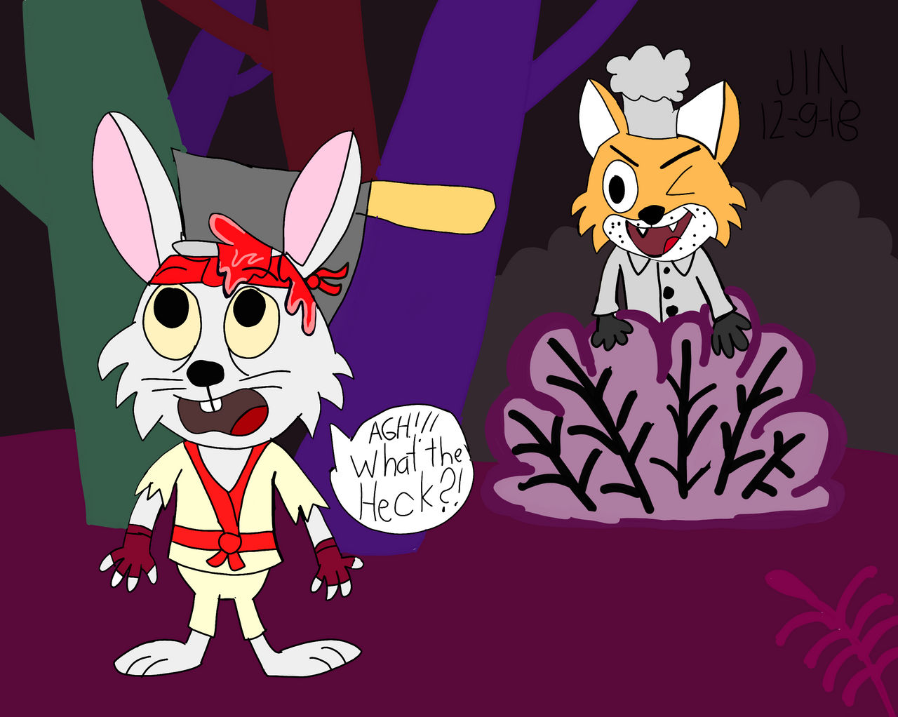 Rabbit Hunt by AquirasStudios on DeviantArt