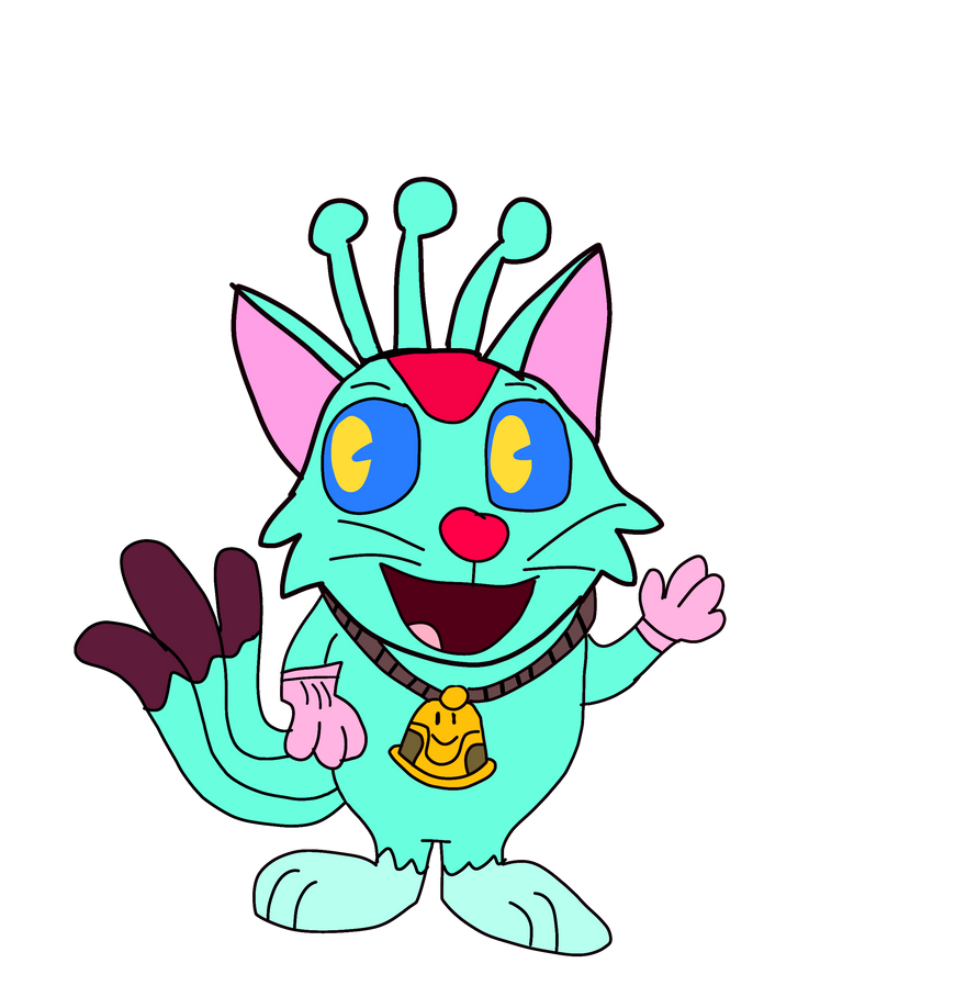 Glumpy the Alien Cat by AquirasStudios on DeviantArt