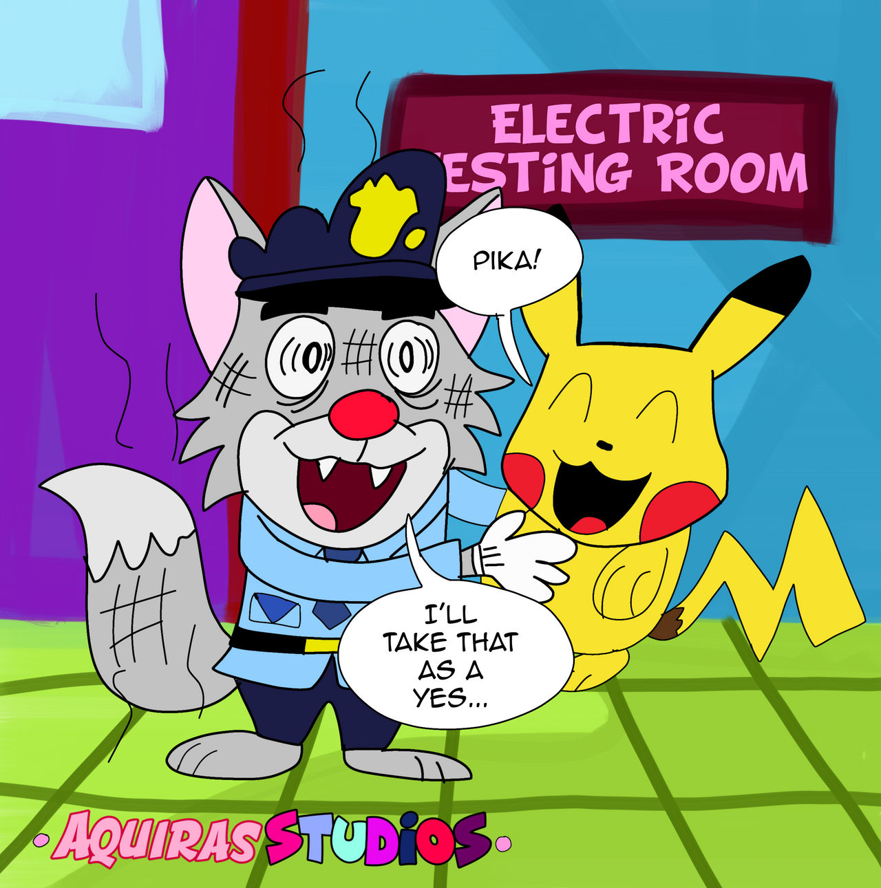 Pikachu Randy Randy and Pikachu-1 by AquirasStudios on DeviantArt