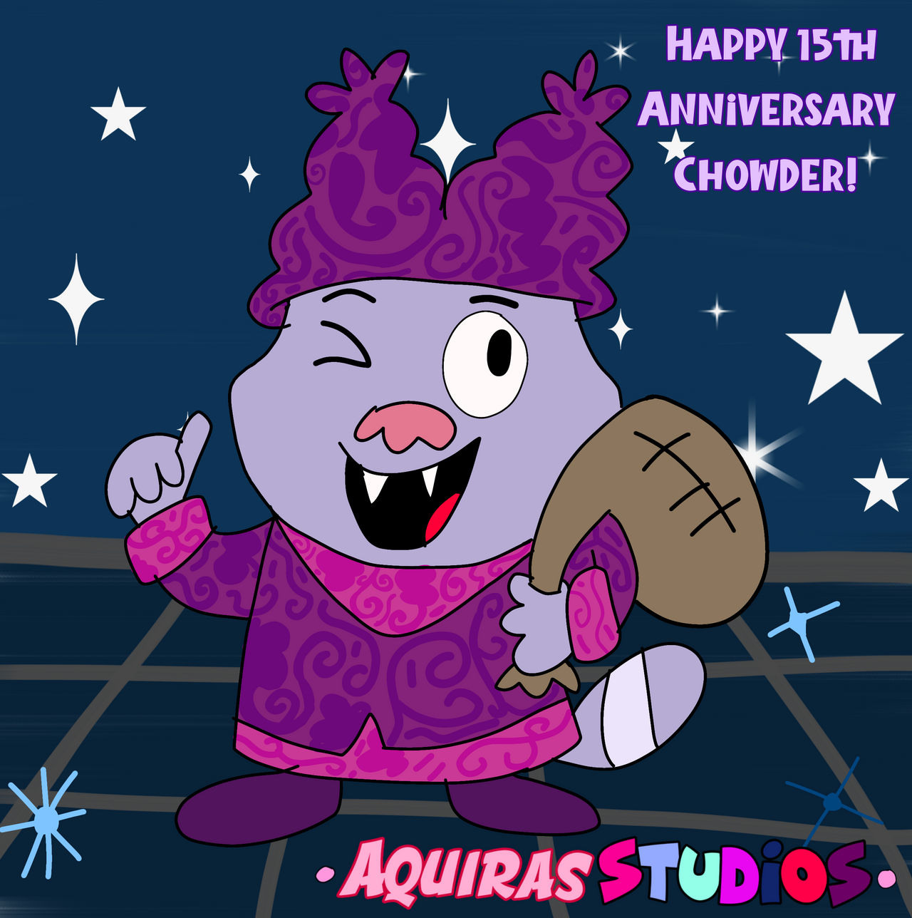 Chowder Deviantatt Chowder's 15th Anniversary by AquirasStudios on DeviantArt