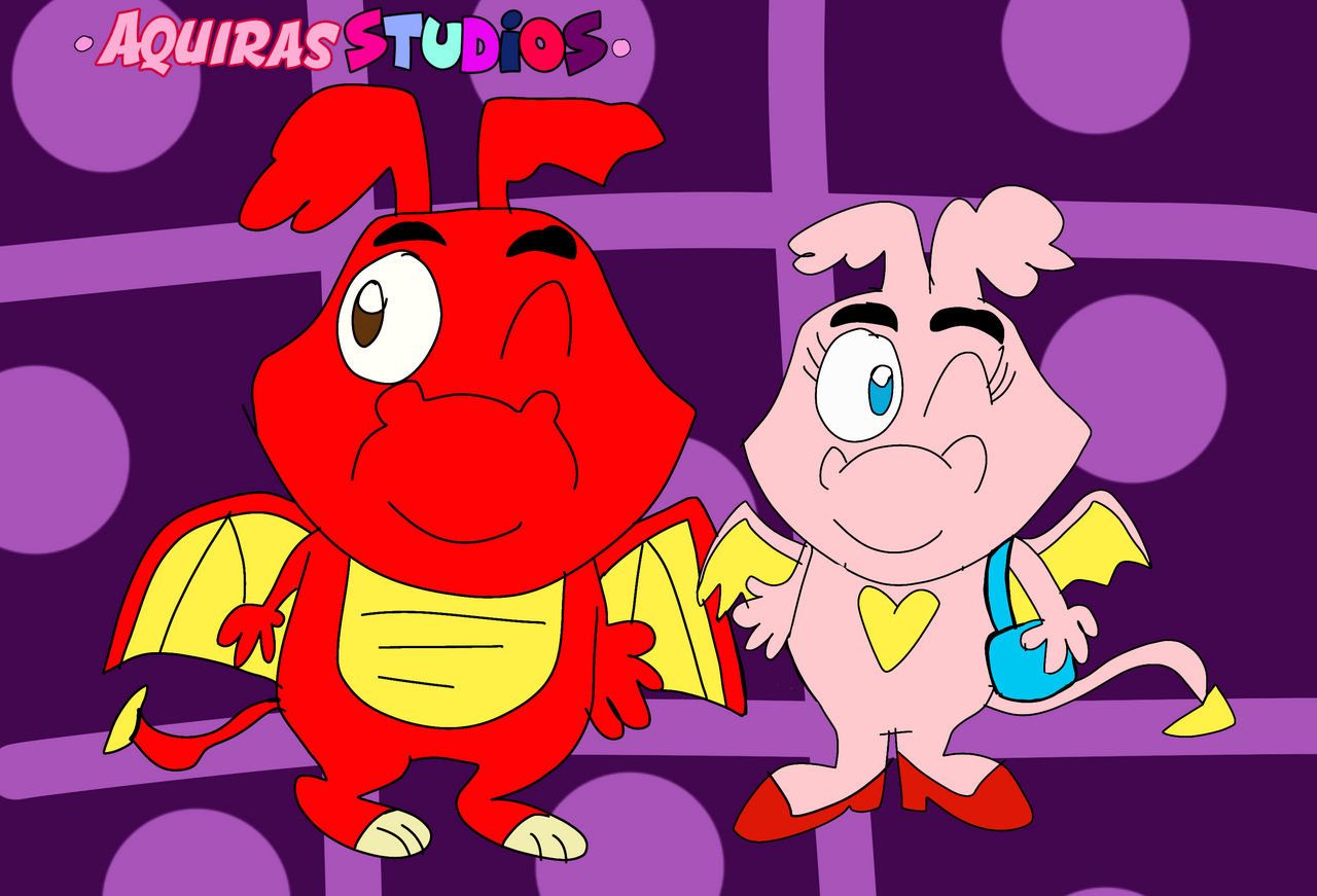 ART TRADE- Dragon Duo by AquirasStudios on DeviantArt